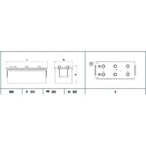 Exide Accu StartPRO EG1803