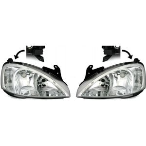 Koplamp Set Opel Van Wezel Combideals Set_3777964