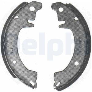 Remschoenset Renault Delphi Ls1101