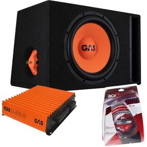 GAS MAD Subwoofer set MAD B2- (gepoort) + MAD -500.1D + WK-20