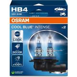 Osram - Cool Blue Intense - Halogeenlampen - Wit - 12V HB4 - 2 Stuks