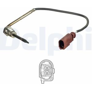 Sensor, Uitlaatgastemperatuur Volkswagen Delphi Ts30180