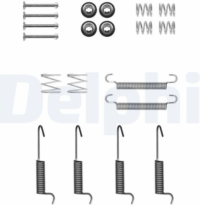 Delphi - Ly1424 - Parkeerremschoen - Kia - Mazda