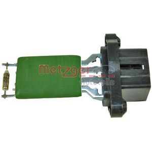 Weerstand, Interieurventilator Seat, Skoda, Volkswagen Metzger 0917335