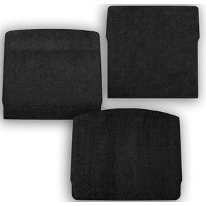 Velours Kofferbakmat Passend Seat Leon IV HB 5-Deurs 2020-