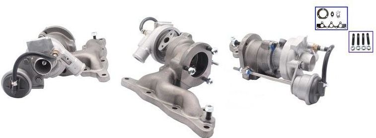 Turbocharger - Smart Elstock 91-1412 - Turbolader - Met Pakkingen