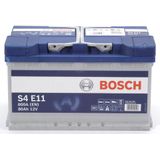 Bosch Blue Auto Accu S4E11 - 80Ah - 800A - Aangepast Voertuigen Start-Stopsysteem