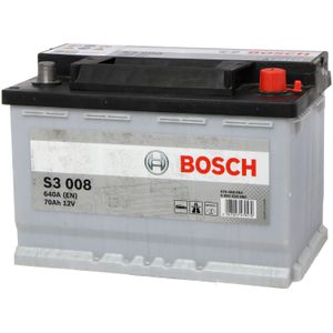 Bosch S3 008 Black Accu 70 Ah