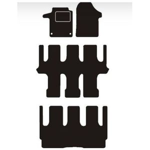 Automatten Passend Voor Mercedes  W447 V-Klasse 8 Personen 2014-&Gt; Mercedes-Benz Winparts Go! Msn-1360794