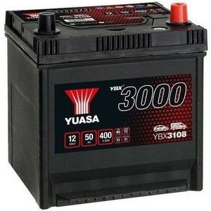 Yuasa Accu Ybx3108 50 Ah Daewoo, Hyundai, Kia, Mazda, Nissan, Toyota Yuasa Ybx3108