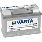 Varta Accu Zilver Dynamic E38 74 Ah