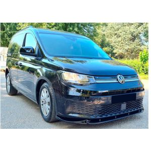 Oneway Voorspoilerlip Passend Voor Volkswagen Caddy Mk5 2020- - Glanzend Zwart Volkswagen Oneway Ow Fs01070