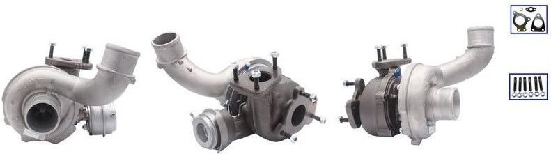 Turbocharger - Turbolader - Voor Renault - Met Pakkingen