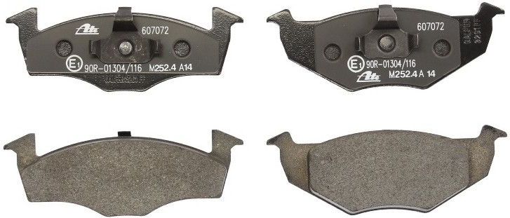 Remblokken Set - Seat - Volkswagen Ate 13.0460-7072.2 - Set van 4 Remblokken