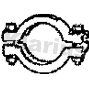 Uitlaatklem 66mm Id 2 Piece Pg Cn Toyota Klarius 430483