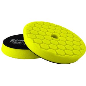Chemical Guys - Hex-Logic Quantum Heavy Cutting Pad - Geel - Foam - 150 mm