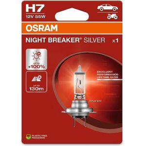 Osram Night Breaker Zilver 12V H7