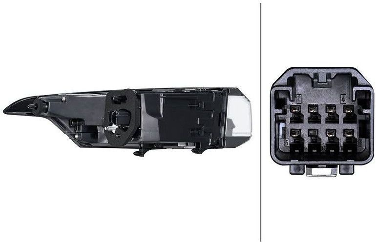 Peugeot - Achterlicht - Hella 2SD 015 021-121 - Rechts - LED