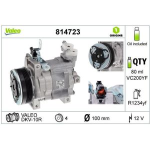Compressor, Airconditioning Subaru Valeo 814723