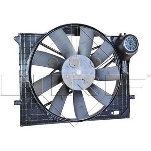 NRF - Radiator Ventilator - Motor Ventilator - Koelventilator - 12 Volt - 300 Watt - Diameter 530 mm - 9 Ventilatorbladen