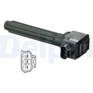 Mitsubishi - Delphi Gn10983-12b1 - Bobine - 12 Volt - 3 Contacten