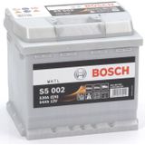 Bosch Auto Accu S5002 - 54Ah - 530A - Voertuigen Zonder Start-Stopsysteem