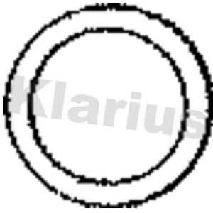 Uitlaatpakking Daihatsu, Toyota Klarius 410216