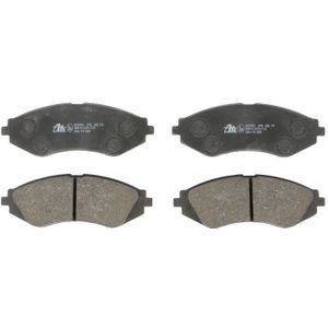 Remblokken Set - Chevrolet, Daewoo - 4 Remblokken per As - AKEBONO