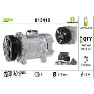 Compressor, Airconditioning Ford, Seat, Volkswagen Valeo 813419