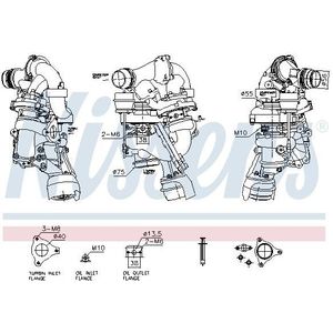 Turbocharger Mercedes-Benz Nissens 93777
