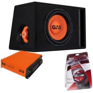 GAS MAD Subwoofer set MAD B2-110  + MAD A1-500.1D + WK-20