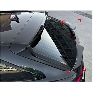 Autostyle Onderste Achterspoiler Passend Voor Audi A6 () Avant 2018-2024 (Abs Glanzend Zwart) Audi Autostyle Ts Au101