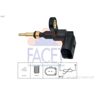 Temperatuursensor Audi, Seat, Skoda, Volkswagen Facet 7.3377