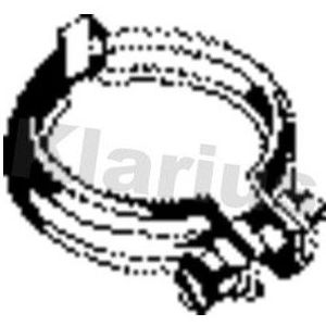 Uitlaatklem Corolla Toyota Klarius 430330