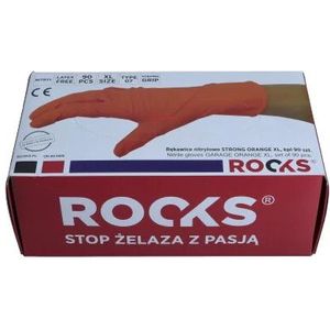 Rooks - Werkhandschoenen - Oranje - 90 Stuks