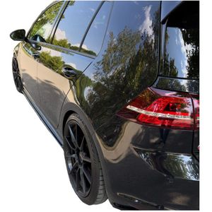 Oneway Set Sideskirts Passend Voor Volkswagen Golf Vii Hb/Variant Gti/Gtd 2013-2016 - Glanzend Zwart Volkswagen Oneway Ow Ss10042