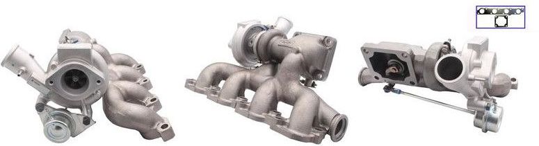 Turbocharger - Ford - Elstock 91-0596 - Turbolader - Pneumatisch Geregeld