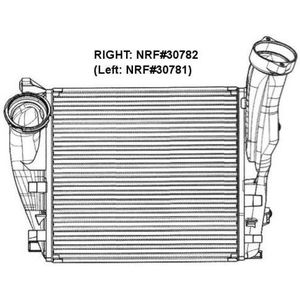 Intercooler, Inlaatluchtkoeler Porsche Nrf 30782