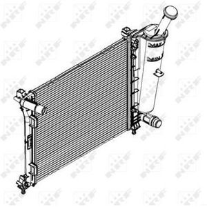 Radiateur Fiat Nrf 58429