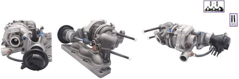 Turbocharger - Smart Elstock 91-1727 - Turbolader - Pneumatisch Geregeld