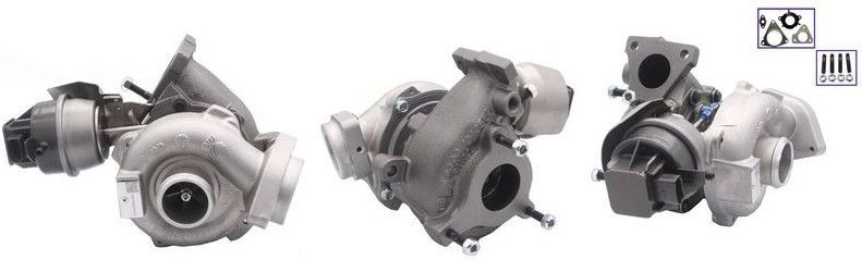 Turbocharger - Audi, Seat - Turbolader - Met Pakkingen