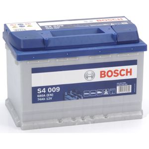 Bosch Auto Accu S4009 - 74A/h - 680A - Voertuigen Zonder Start-Stopsysteem
