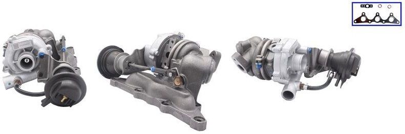 Turbocharger - Smart Elstock 91-1714 - Turbolader - Pneumatisch Geregeld