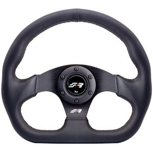 Simoni Racing - SportStuur - Zwart - Eco-Leder - Diameter 330mm