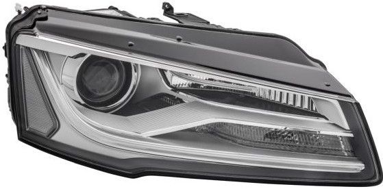 Audi - Koplamp Links - Hella 1ZS 011 495-411 - Voor Rechtsrijdend Verkeer - Bi-Xenon - 12 Volt