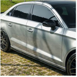 Oneway Set Sideskirts Passend Voor Audi  (8v) Sedan Facelift 2016-2020 - Glanzend Zwart Audi Oneway Ow Ss10056