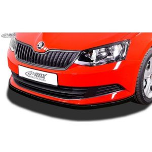 Voorspoiler Skoda Fabia Iii (Nj) 2014- (Abs Zwart Glanzend) Skoda Rdx Racedesign Rd Vsk01