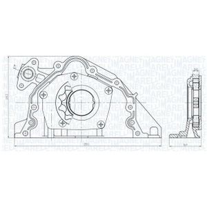 Oliepomp Citroen, Fiat, Lancia, Peugeot Magneti Marelli Op0067