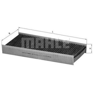 Interieurfilter Citroen, Fiat, Peugeot Mahle Lak 412