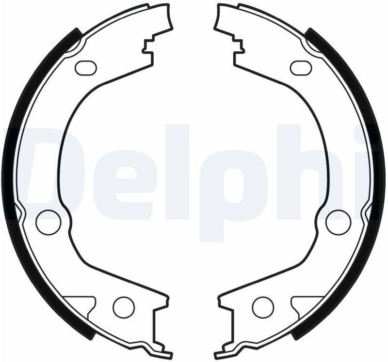 Hyundai - Remschoenset - Parkeerrem - Delphi Ls2001